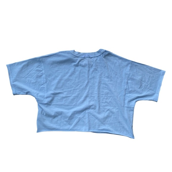 Free People Movement Inspire Tee Misty Skies Blue Size XS NWOT - Picture 5 of 6